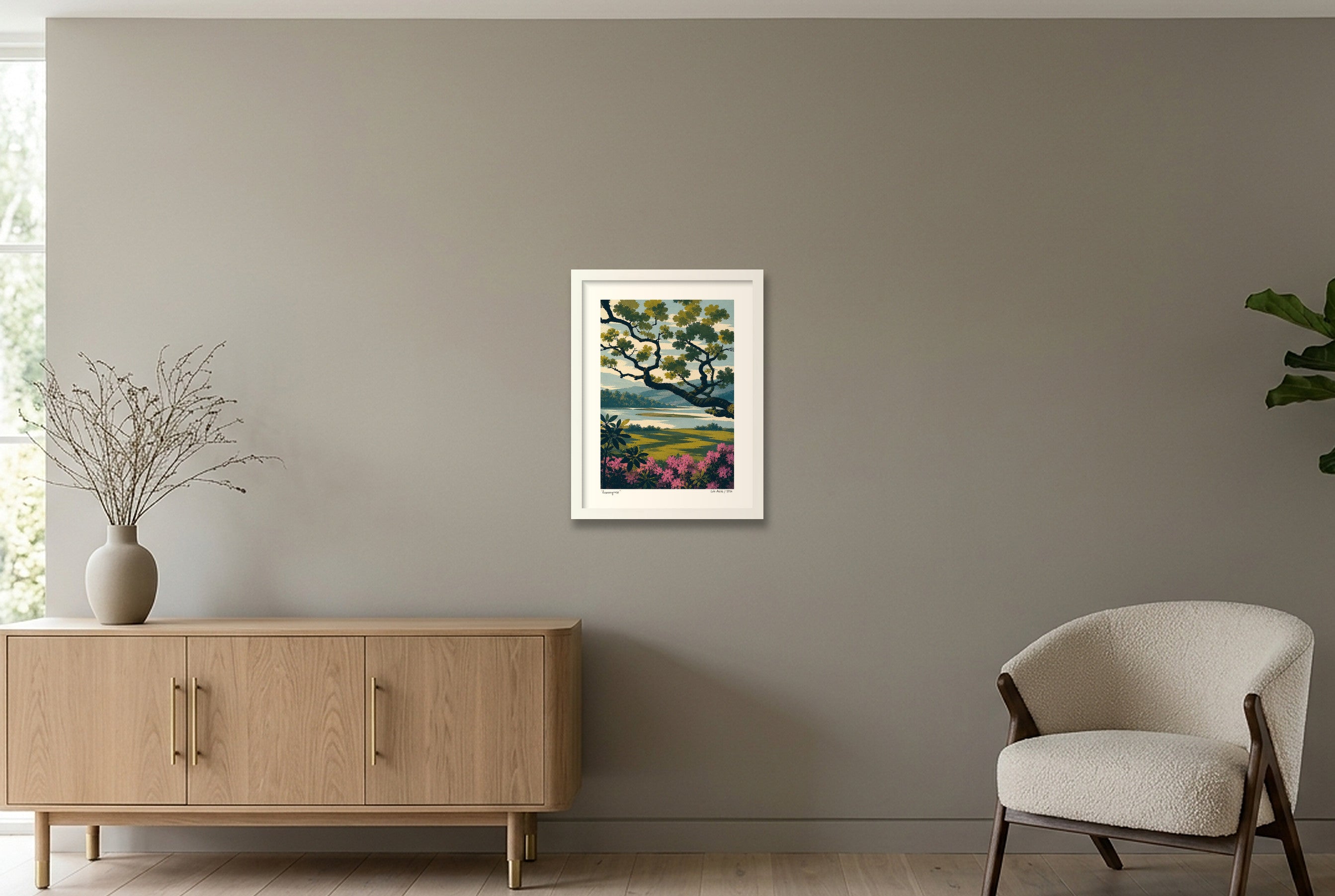 Reenagross Kenmare — 30×40cm, 12×16" White Frame