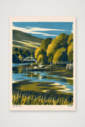 The Tide Is Low — Kenmare Bridge | Aviles Art Print — A4 (21×30cm, 8×12") Print only