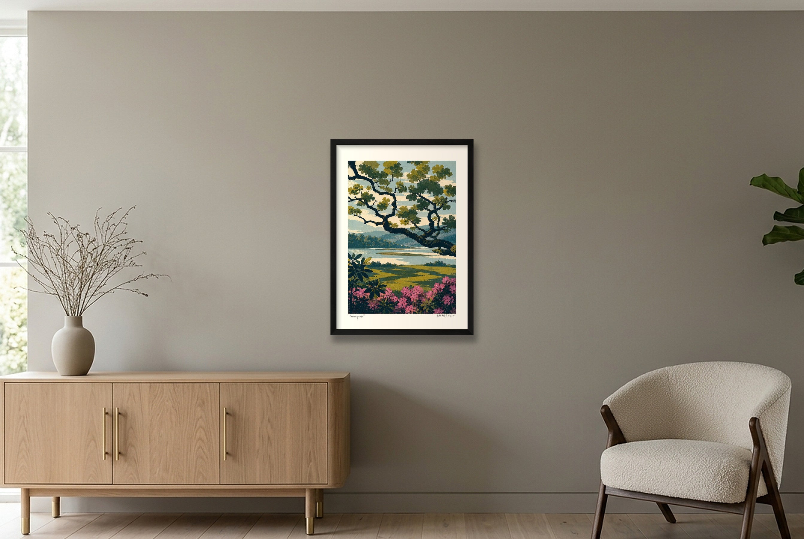 Reenagross Kenmare — 42×59cm, 17×23" Black Frame